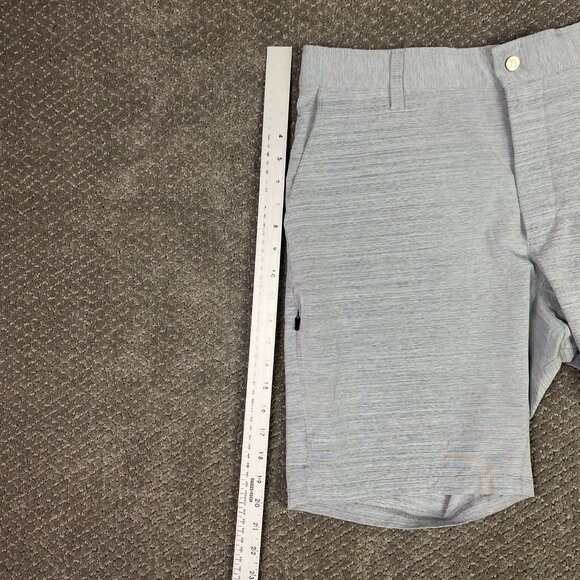 BYLT Kinetic Shorts Men's XL Gray Golf Performance Wear Stretch Premium Basics - Picture 11 of 13